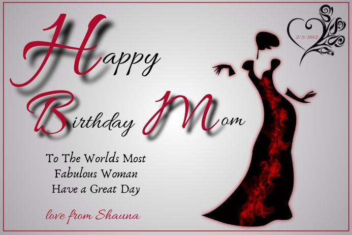 Modele Carte De Joyeux Anniversaire Maman Postermywall Modele Carte De Joyeux Anniversaire Maman Postermywall