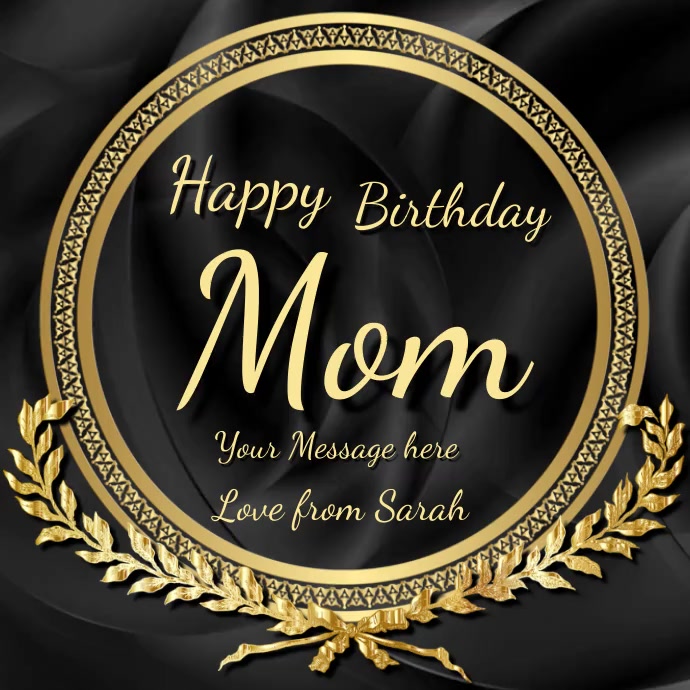 Modele Maman Joyeux Anniversaire Postermywall Modele Maman Joyeux Anniversaire Postermywall