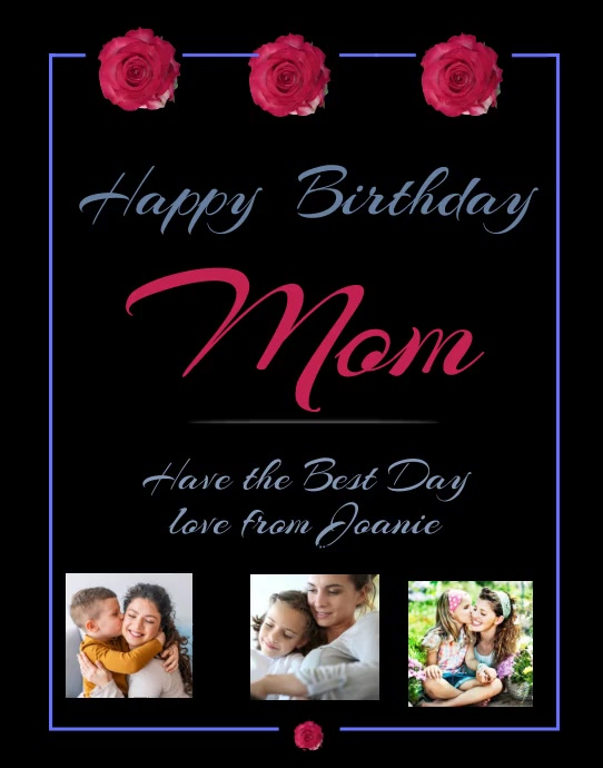 Modele Maman Joyeux Anniversaire Postermywall Modele Maman Joyeux Anniversaire Postermywall