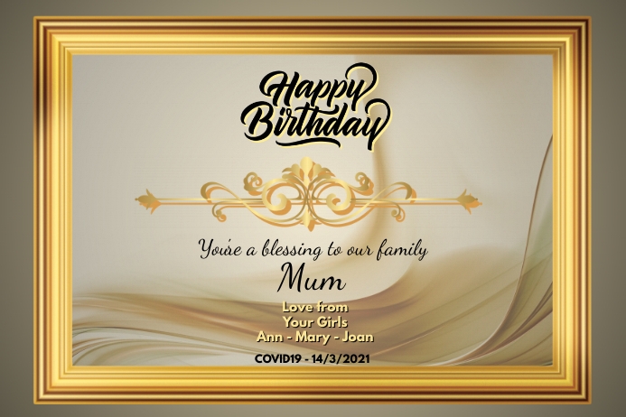Modele Joyeux Anniversaire Maman Postermywall Modele Joyeux Anniversaire Maman Postermywall