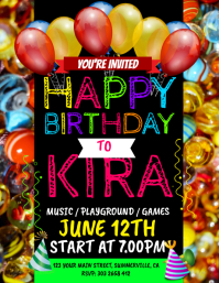 17 070 customizable design templates for kids birthday party