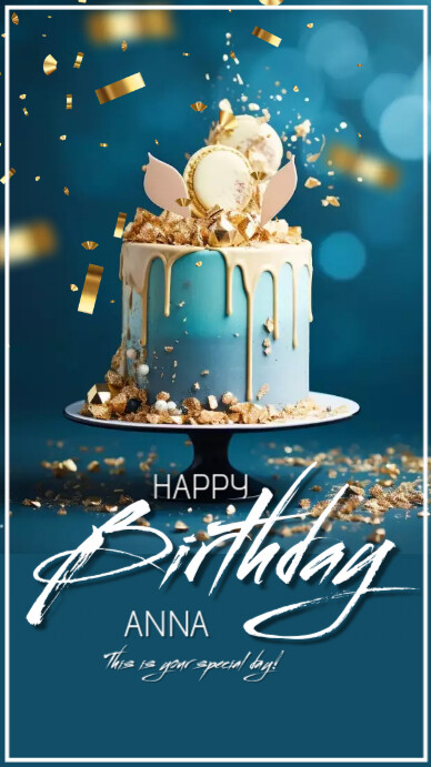 happy birthday party template (7) Instagram Story