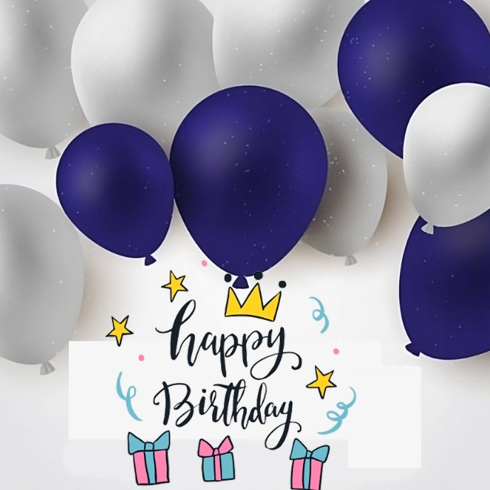 Happy Birthday post Template | PosterMyWall