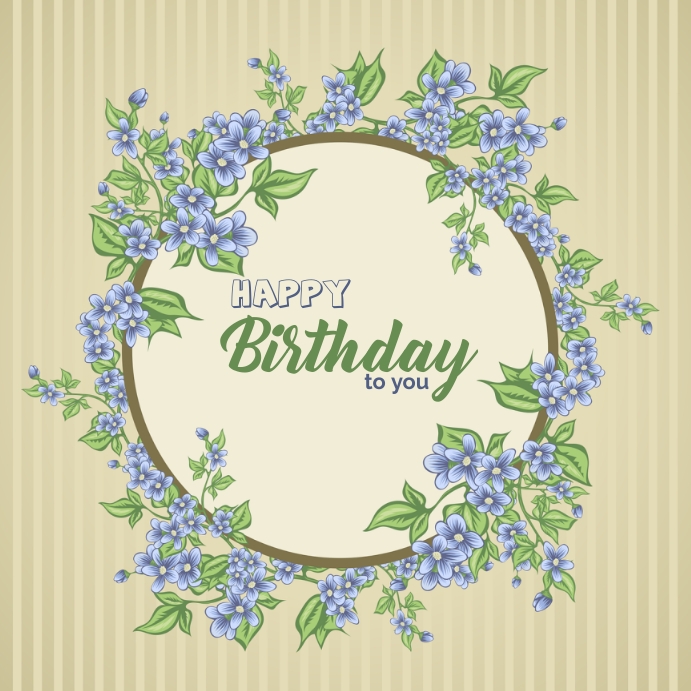 Happy birthday post Template | PosterMyWall