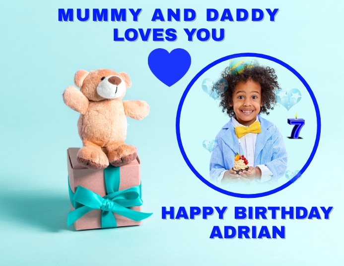 HAPPY BIRTHDAY poster (33) Flyer (US Letter) template