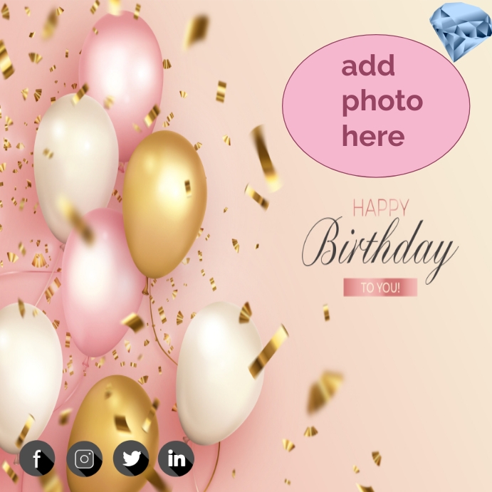 Happy Birthday Poster (1) template