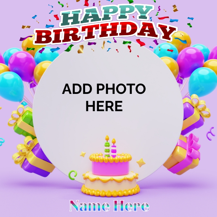 Happy Birthday Poster Template PosterMyWall