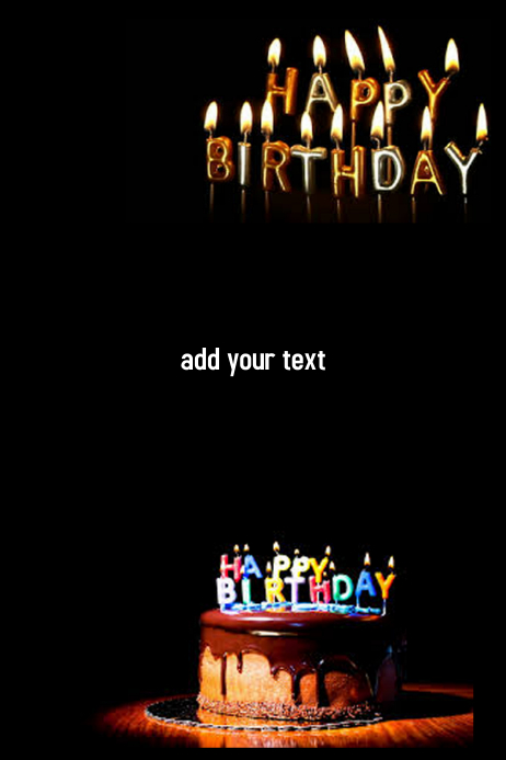 Happy Birthday Template | PosterMyWall