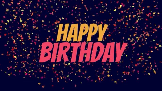 Modele De Video Premium Joyeux Anniversaire Postermywall Modele De Video Premium Joyeux Anniversaire Postermywall