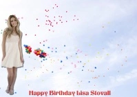 Happy Birthday Slide Show Poskaart template
