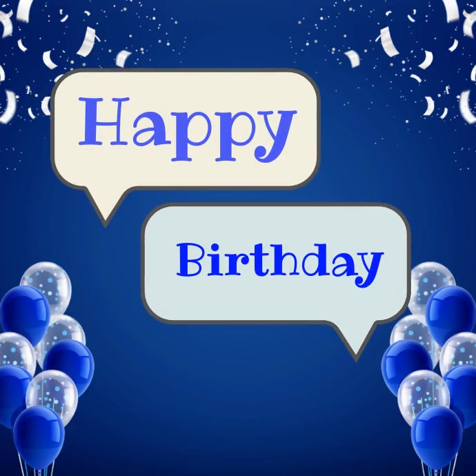 Happy Birthday Slideshow Template PosterMyWall