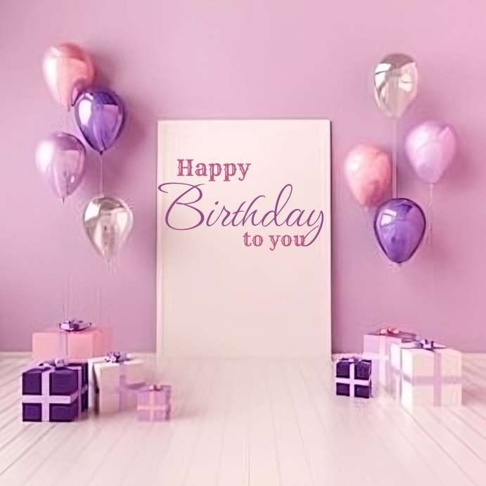 Happy birthday Status Template PosterMyWall