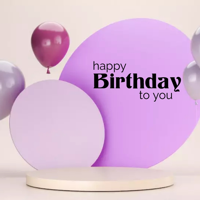 Happy birthday status Template PosterMyWall