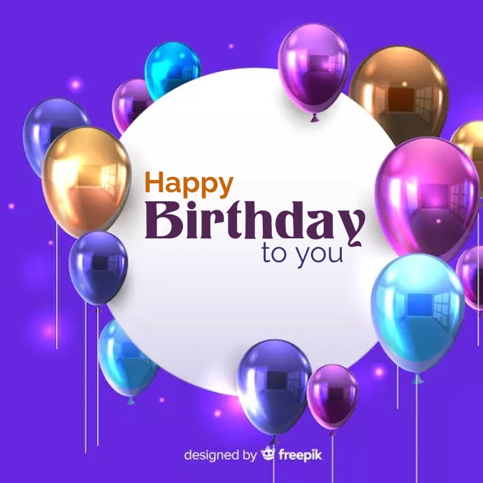 HAPPY BIRTHDAY STATUS Template PosterMyWall