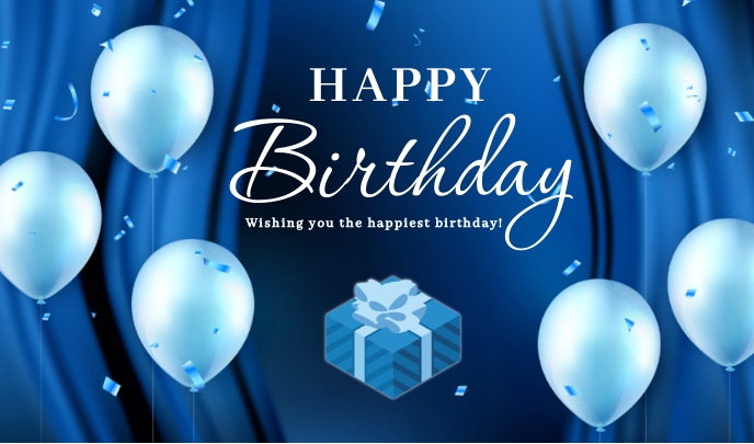 Happy Birthday Tag Template | PosterMyWall