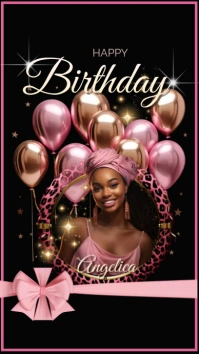 happy birthday  template (1) Instagram Story