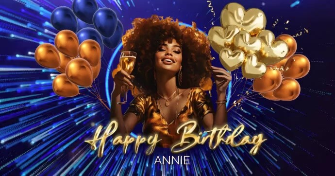 happy birthday  template (1) Obraz udostępniany na Facebooku