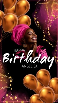 happy birthday template (13) Historia de Instagram