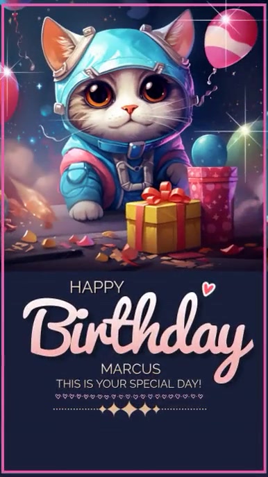happy birthday template (8) Instagram Story