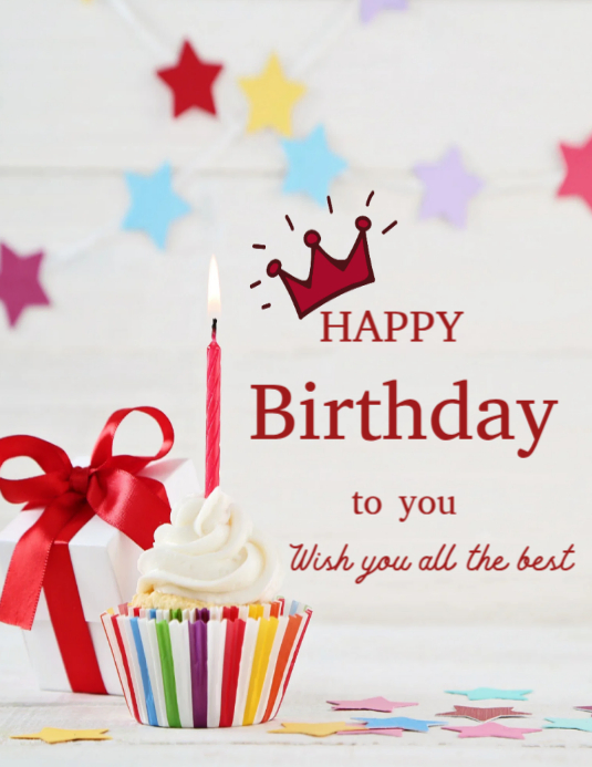 Copy of Happy birthday template 2025 | PosterMyWall