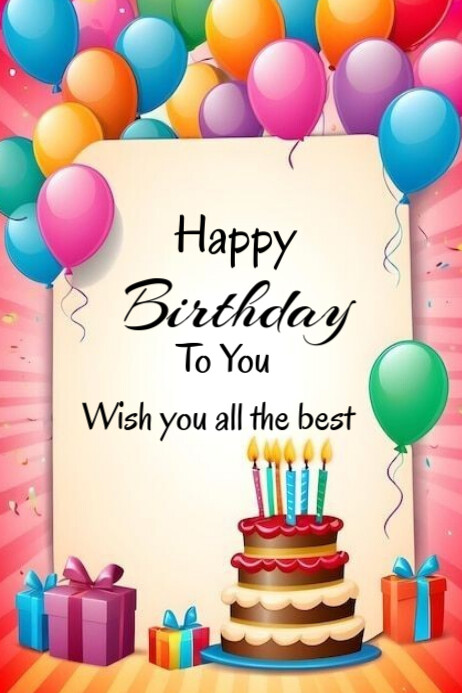 Happy Birthday template 2025 | PosterMyWall