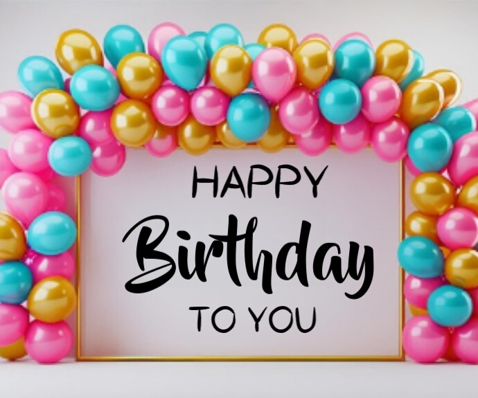 Happy birthday template 2025 Medium Reghoek