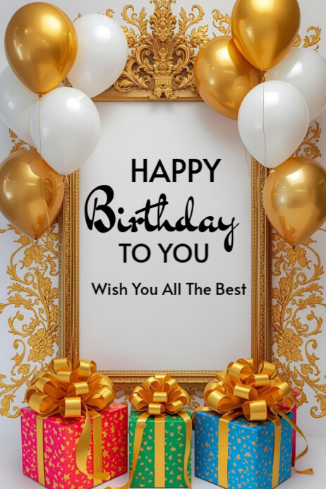 Copy of Happy Birthday template 2025 | PosterMyWall