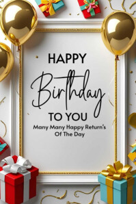 Happy birthday template 2025 Iphosta