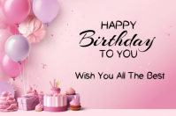 Happy birthday template 2025 Etykieta