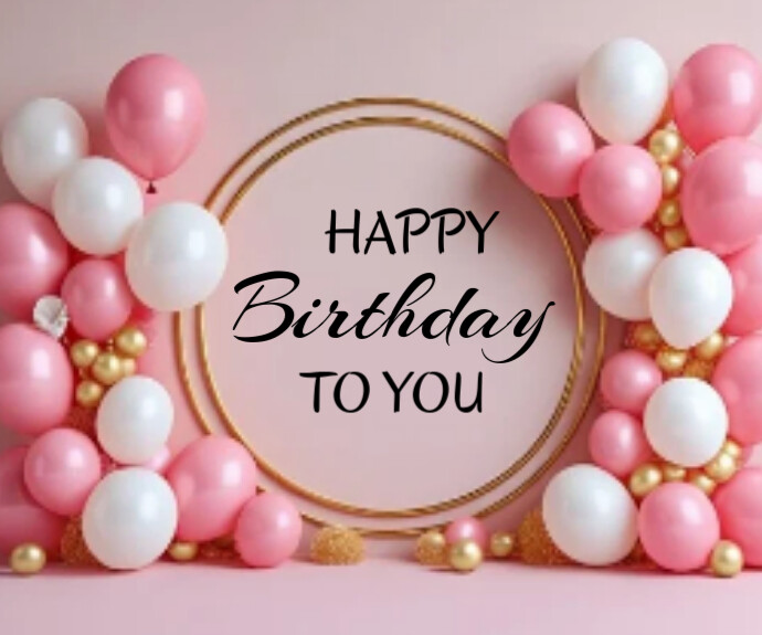 Happy Birthday Template 2025 Medium Reghoek