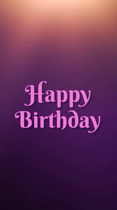 Happy Birthday Template Postermywall