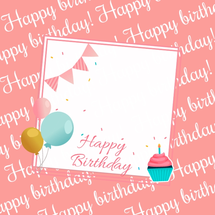 Copy of Happy Birthday Template | PosterMyWall