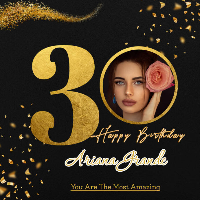 Happy Birthday Template PosterMyWall