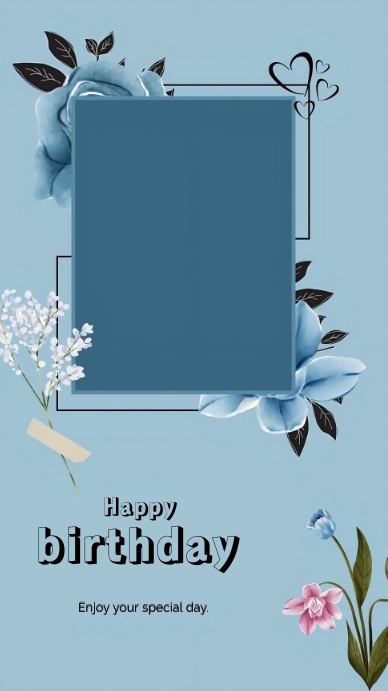 Happy Birthday Template PosterMyWall
