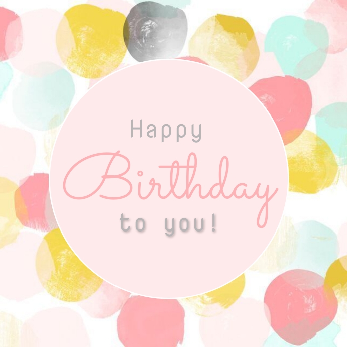 Copy of happy birthday template | PosterMyWall