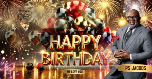 Brown Birthday Celebration Facebook Shared Image Template