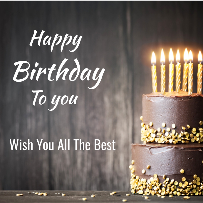 Happy Birthday Template Instagram Post PosterMyWall