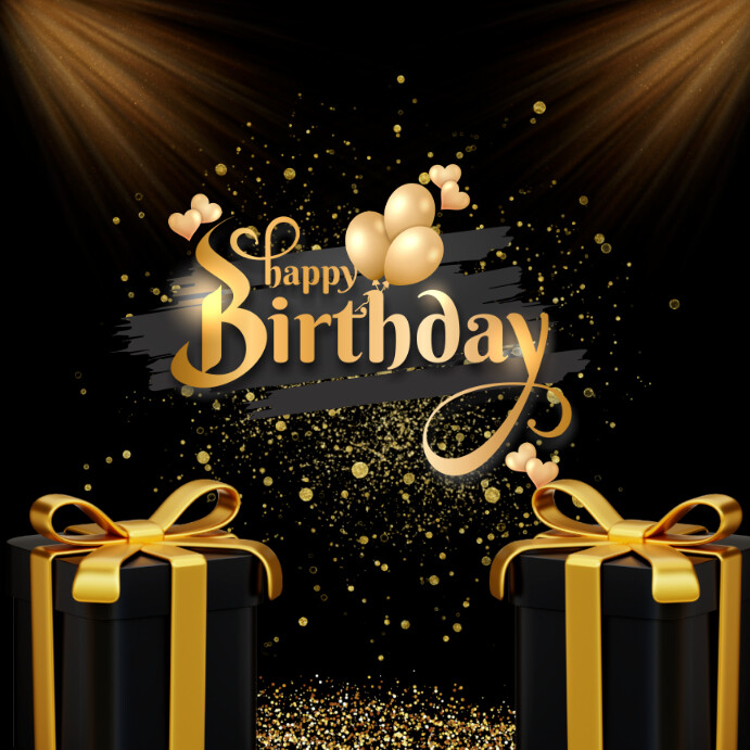 Happy Birthday Template Instagram Post PosterMyWall