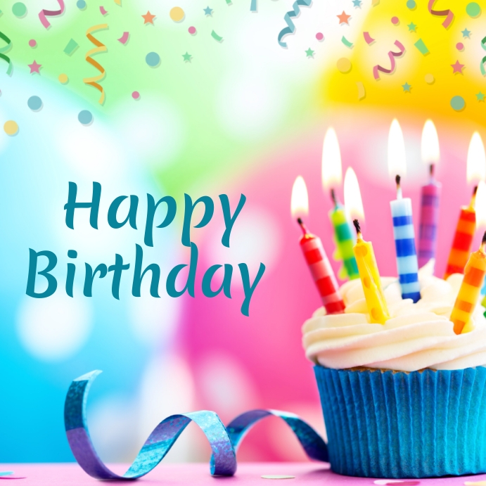 Happy Birthday Template Instagram Post PosterMyWall