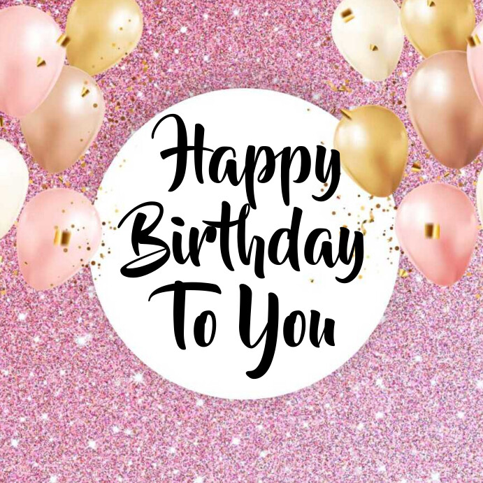 Happy Birthday Template Instagram Post PosterMyWall Happy Birthday Template Instagram Post PosterMyWall