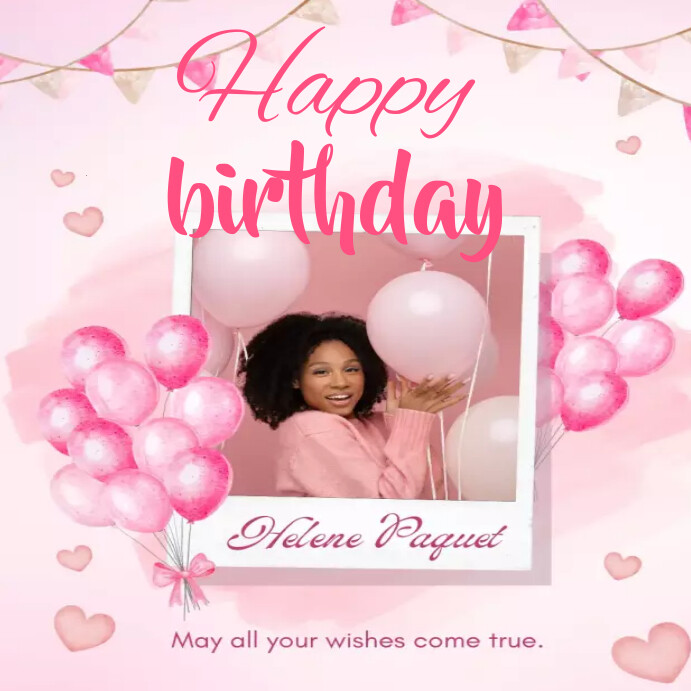 Begetting Card Happy birthday template online getting card | PosterMyWall