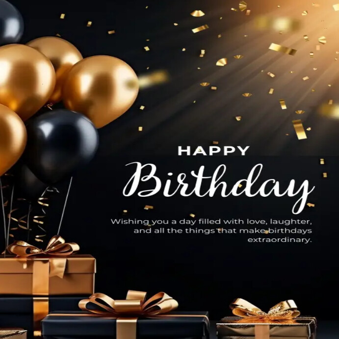 Getting Card Copy of Happy birthday template online getting card | PosterMyWall