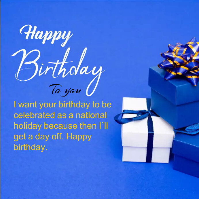 Happy birthday template online Greeting Cards PosterMyWall
