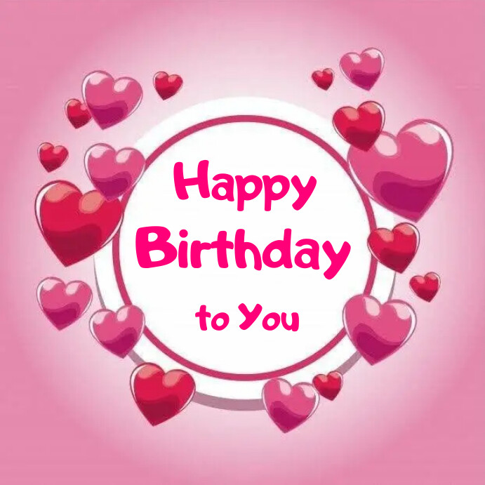 HAPPY BIRTHDAY TEMPLATE ONLINE GREETING CARDS PosterMyWall
