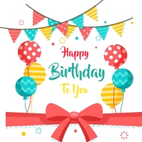 Happy Birthday Template | PosterMyWall