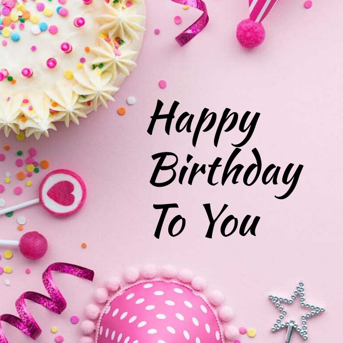 Happy birthday templates instagram post PosterMyWall Happy birthday templates instagram post PosterMyWall