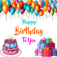 Happy birthday Template | PosterMyWall