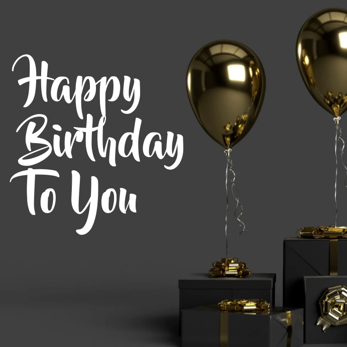 Happy birthday templates instagram post PosterMyWall