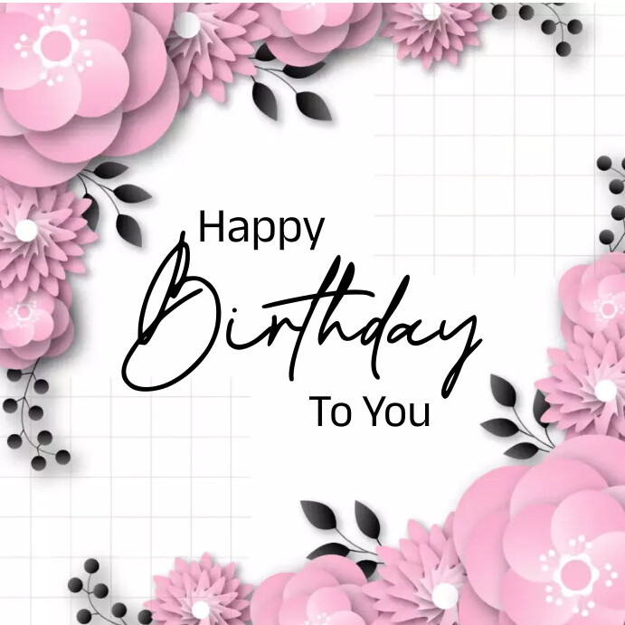 Happy Birthday Templates Online Greeting Card PosterMyWall