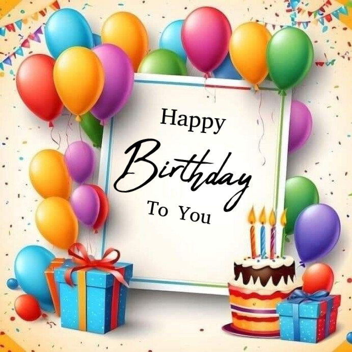Happy birthday templates online greeting card PosterMyWall